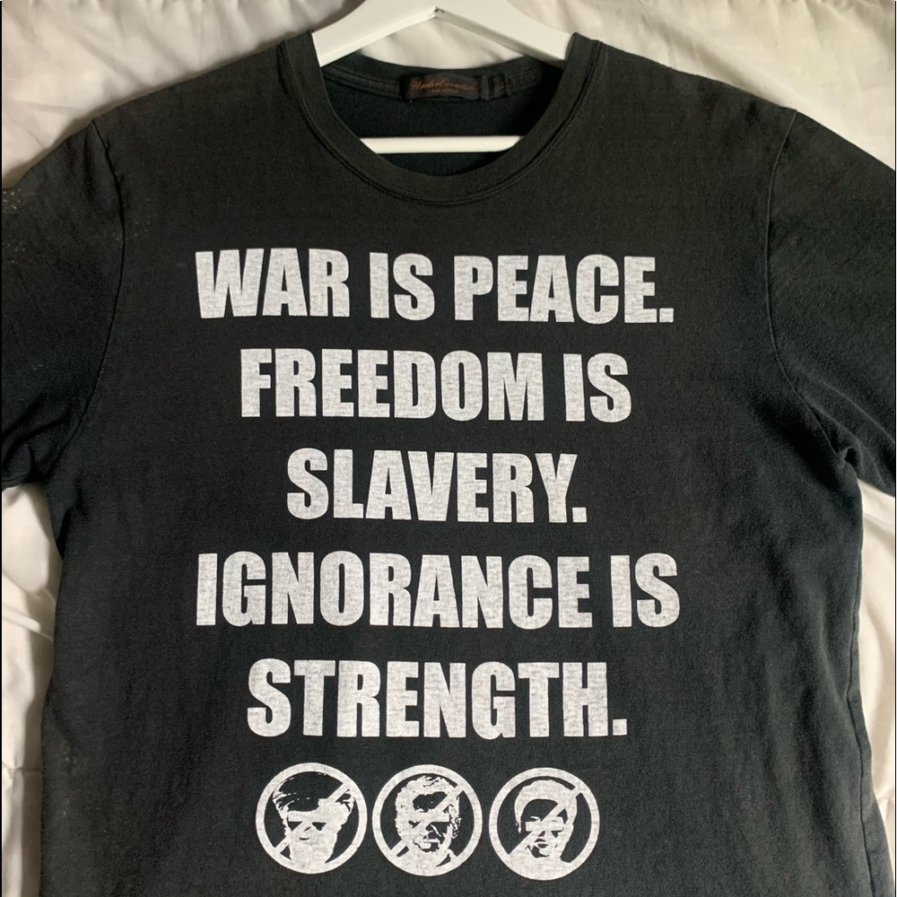 UNDERCOVER “WAR IS PEACE” 1984 TEE